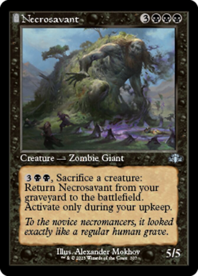 Necrosavant - [Foil, Retro Frame] Dominaria Remastered (DMR)