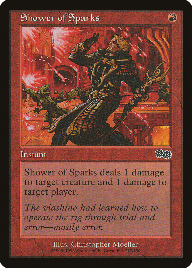 Shower of Sparks - [Retro Frame] Urza's Saga (USG)