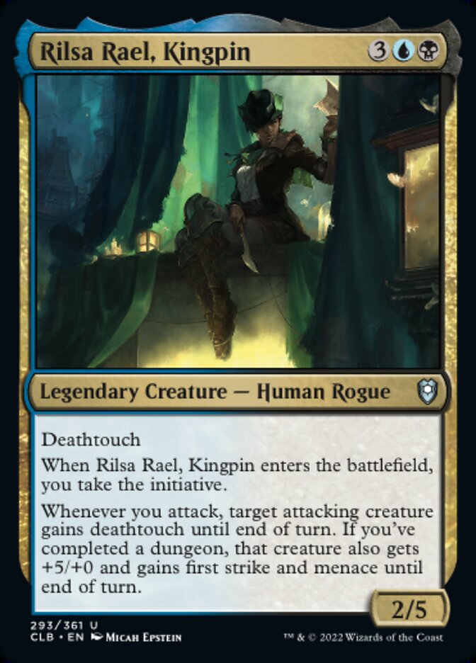 Rilsa Rael, Kingpin - [Foil] Commander Legends: Battle for Baldur's Gate (CLB)