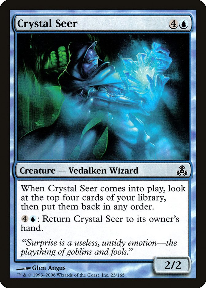 Crystal Seer - [Foil] Guildpact (GPT)