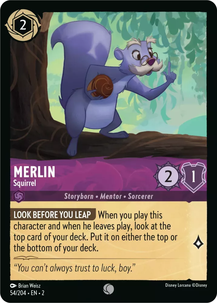 Merlin - Squirrel - [Foil] Rise of the Floodborn (2)