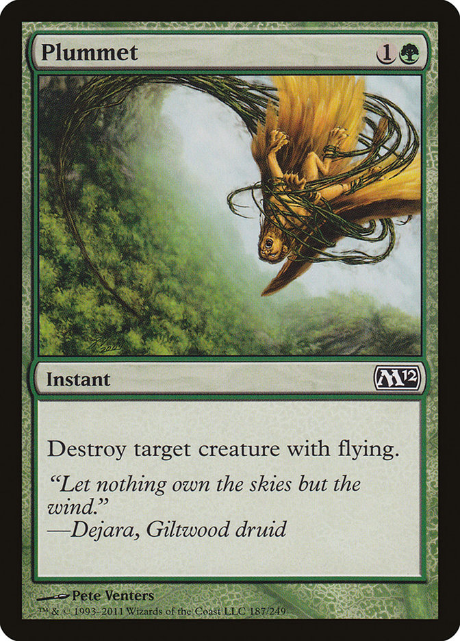 Plummet - [Foil] Magic 2012 (M12)