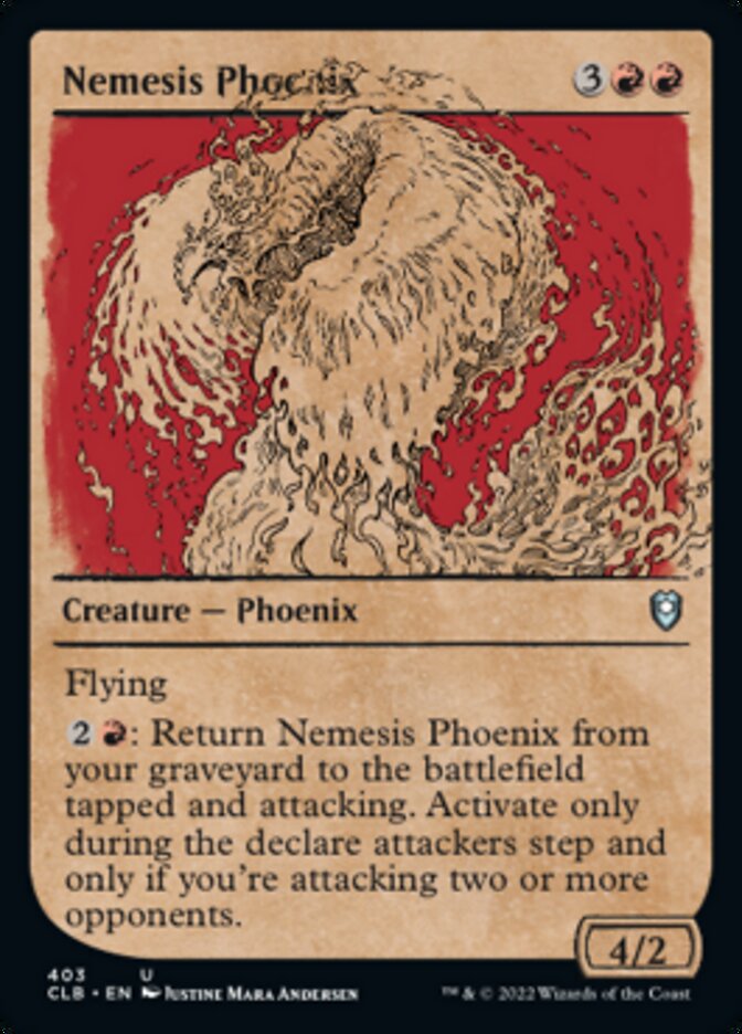 Nemesis Phoenix - [Showcase] Commander Legends: Battle for Baldur's Gate (CLB)