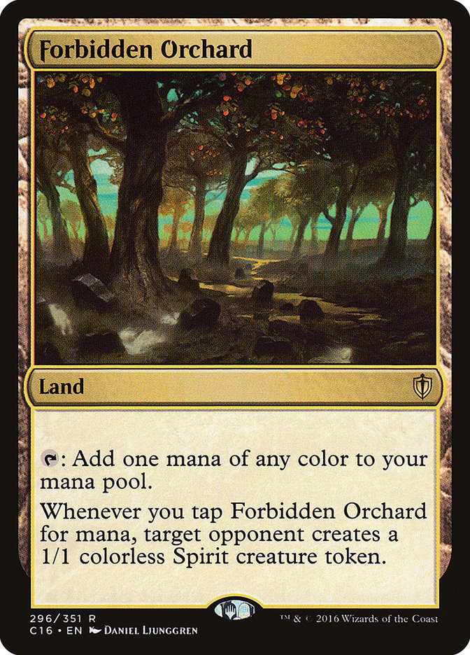 Forbidden Orchard - Commander 2016 (C16)