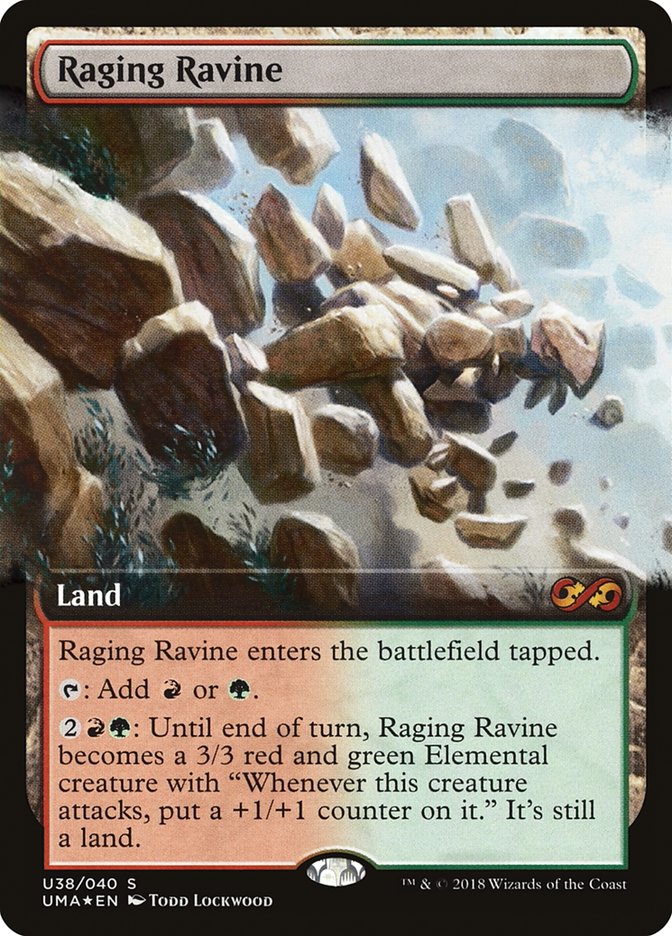 Raging Ravine - [Foil, Promo] Ultimate Box Topper (PUMA)