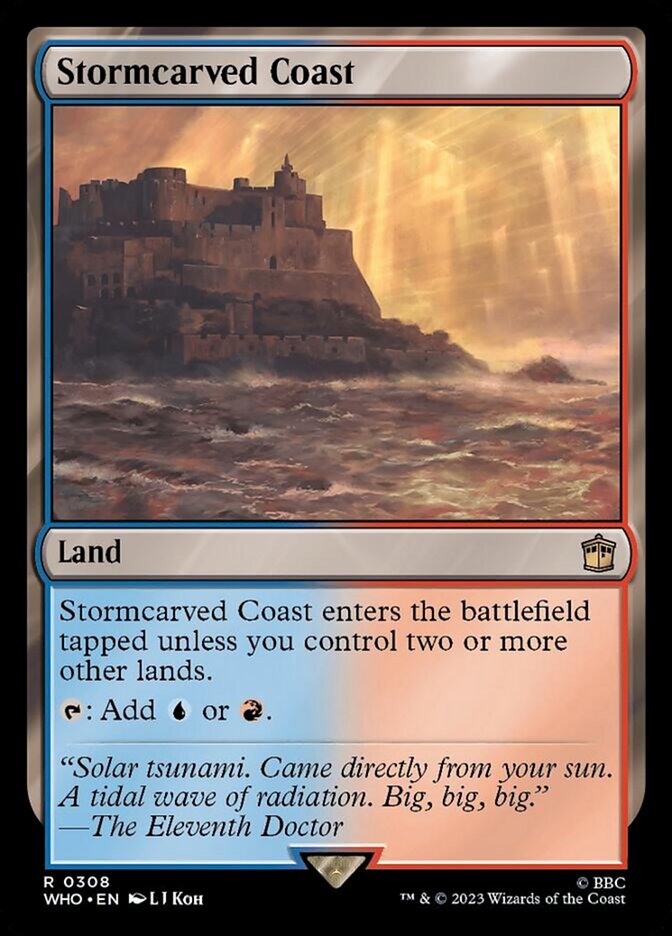 Stormcarved Coast - [Foil] Doctor Who (WHO)