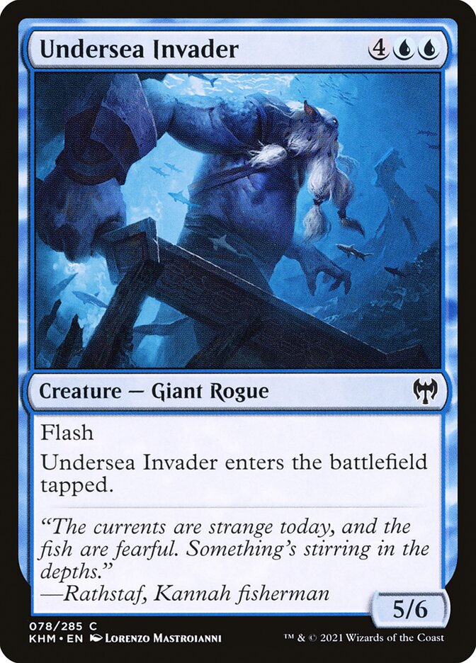 Undersea Invader - [Foil] Kaldheim (KHM)