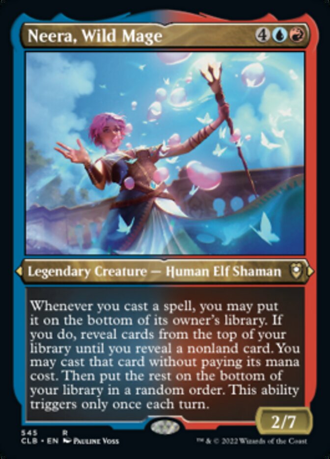 Neera, Wild Mage - [Etched Foil] Commander Legends: Battle for Baldur's Gate (CLB)