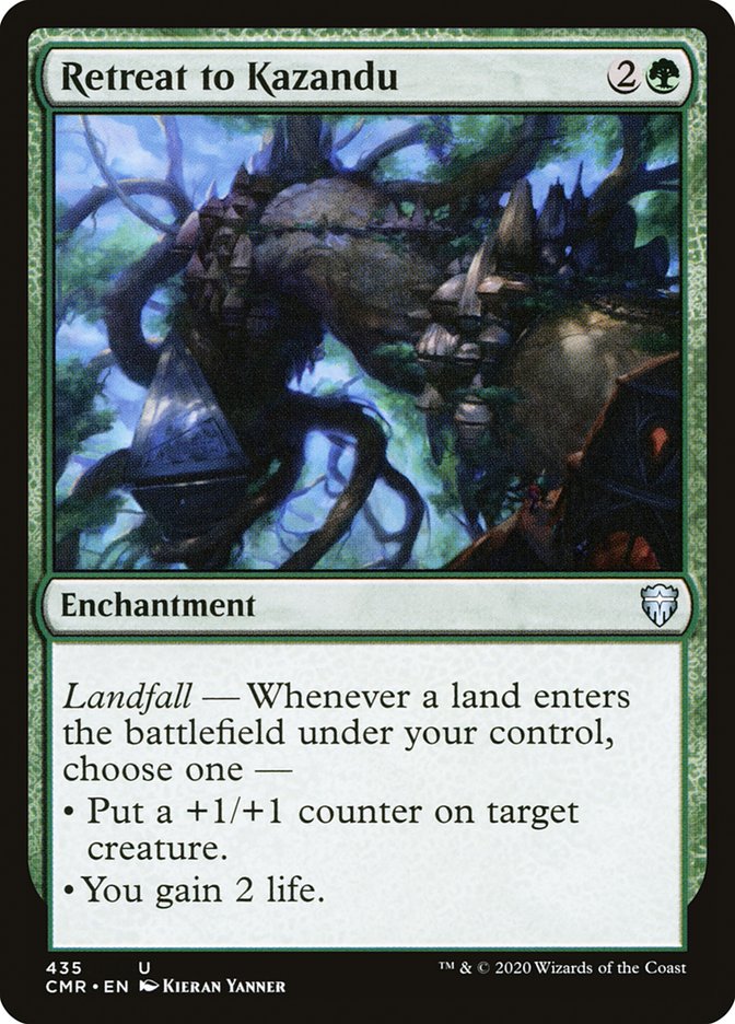 Retreat to Kazandu - [Foil] Commander Legends (CMR)