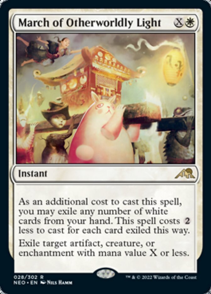 March of Otherworldly Light - [Foil] Kamigawa: Neon Dynasty (NEO)