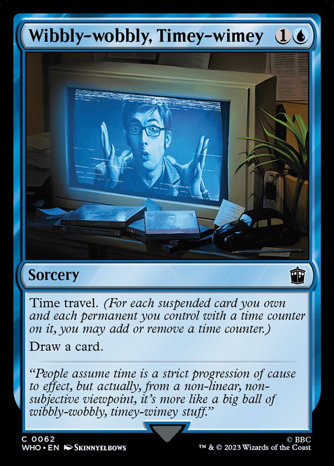 Wibbly-wobbly, Timey-wimey - [Foil] Doctor Who (WHO)