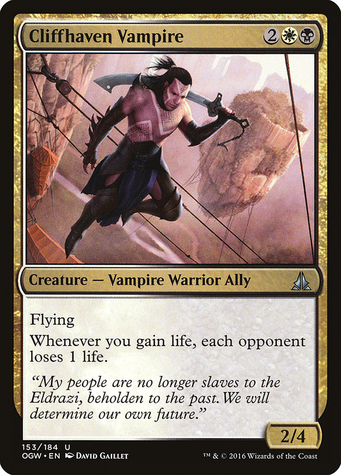 Cliffhaven Vampire - [Foil] Oath of the Gatewatch (OGW)