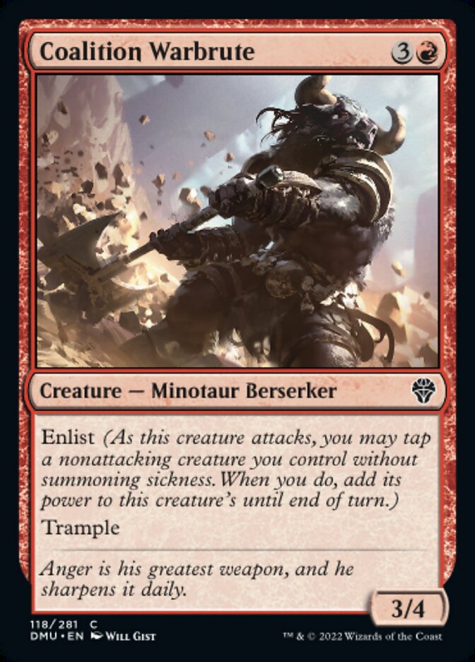 Coalition Warbrute - [Foil] Dominaria United (DMU)