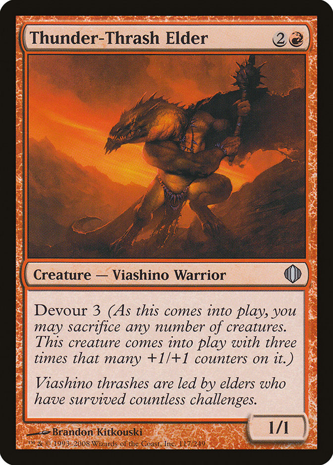 Thunder-Thrash Elder - [Foil] Shards of Alara (ALA)