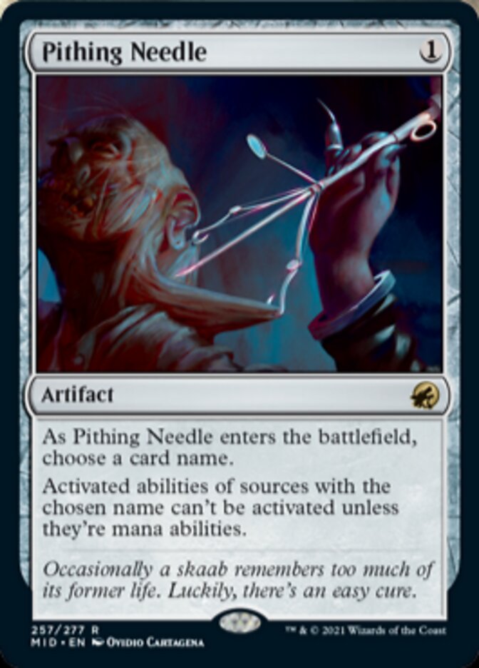 Pithing Needle - [Foil] Innistrad: Midnight Hunt (MID)