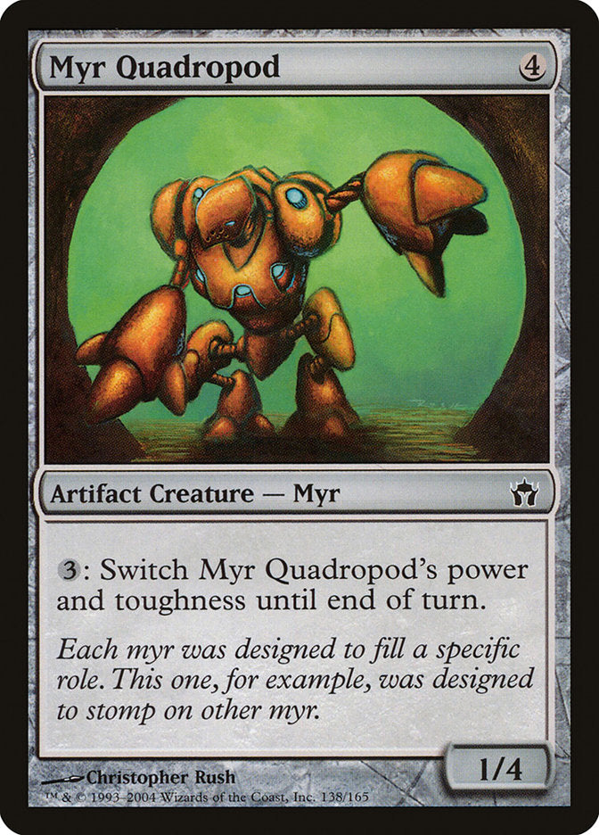 Myr Quadropod - [Foil] Fifth Dawn (5DN)