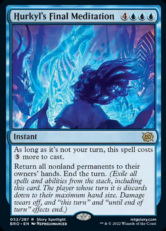 Hurkyl's Final Meditation - [Foil] The Brothers' War (BRO)