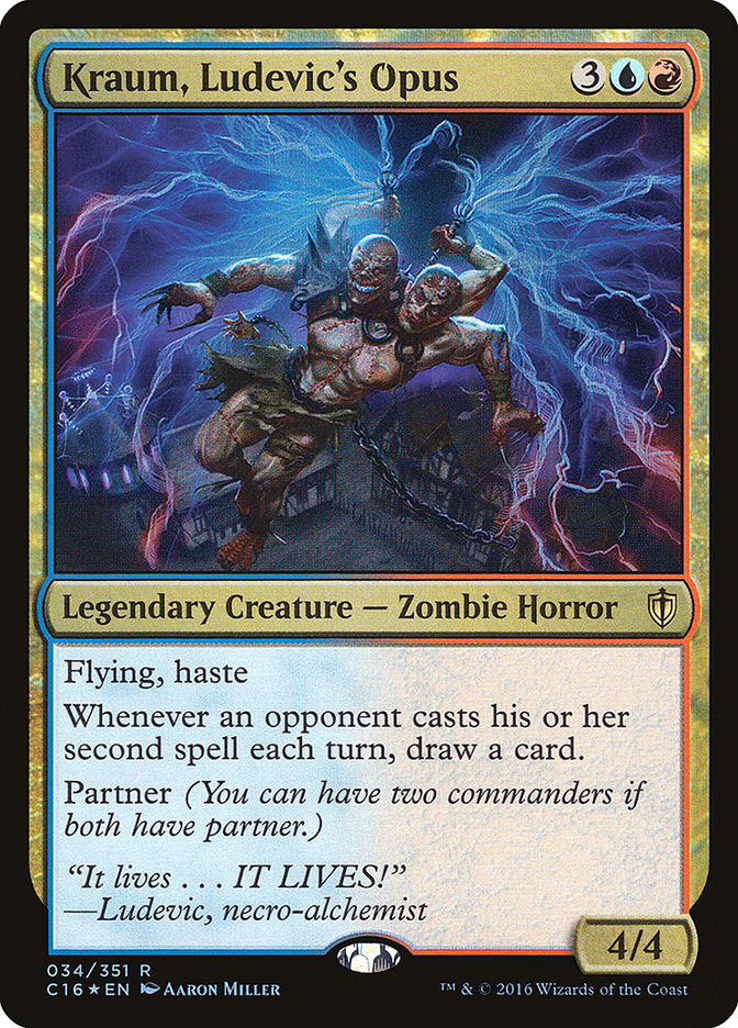 Kraum, Ludevic's Opus - [Foil] Commander 2016 (C16)