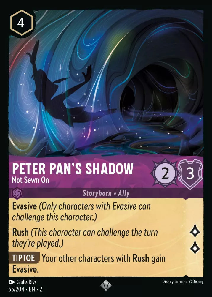 Peter Pan's Shadow - Not Sewn On - [Foil] Rise of the Floodborn (2)