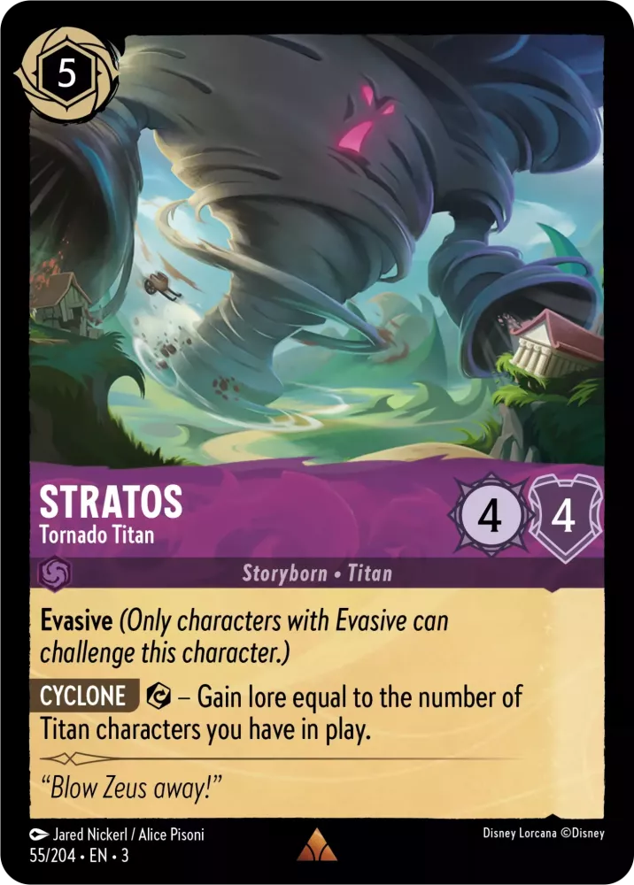 Stratos - Tornado Titan - [Foil] Into the Inklands (3)