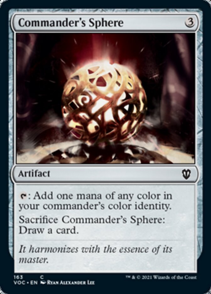 Commander's Sphere - [Foil] Crimson Vow Commander (VOC)
