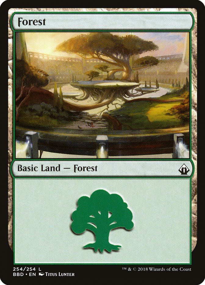 Forest - [Foil] Battlebond (BBD)