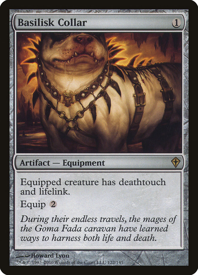 Basilisk Collar - [Foil] Worldwake (WWK)