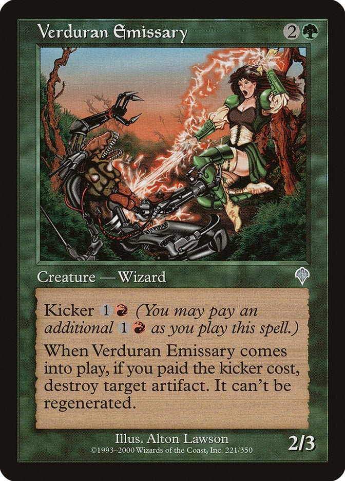 Verduran Emissary - [Retro Frame] Invasion (INV)