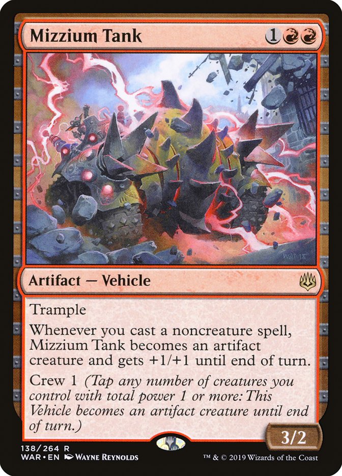 Mizzium Tank - War of the Spark (WAR)