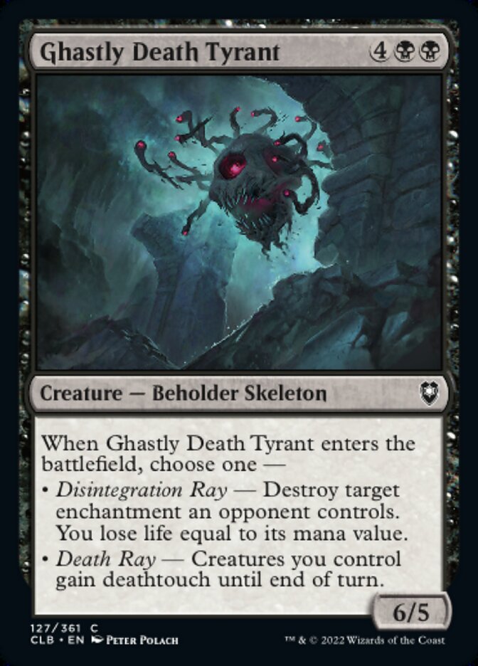 Ghastly Death Tyrant - [Foil] Commander Legends: Battle for Baldur's Gate (CLB)