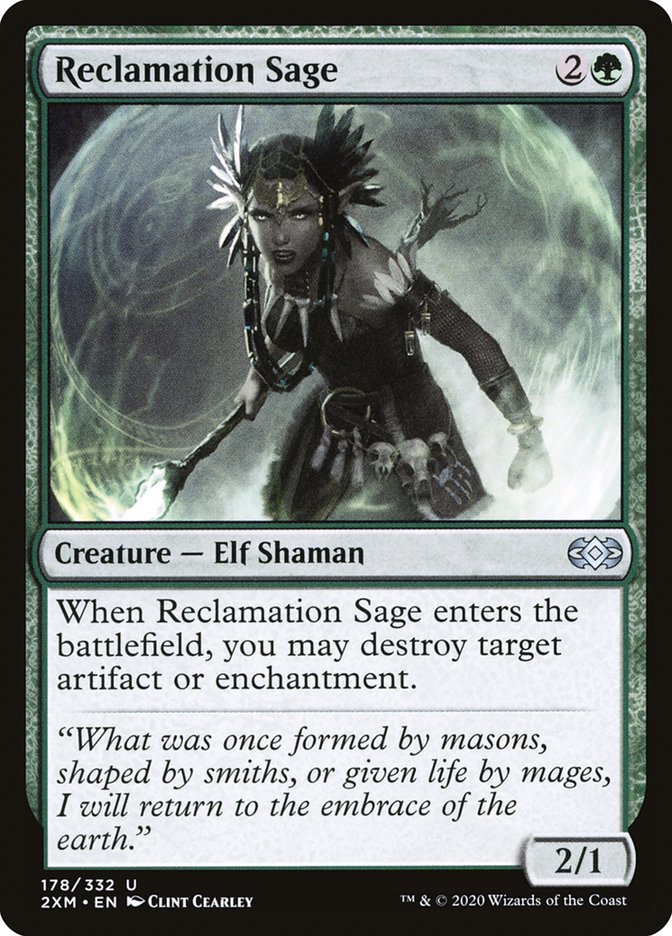 Reclamation Sage - [Foil] Double Masters (2XM)