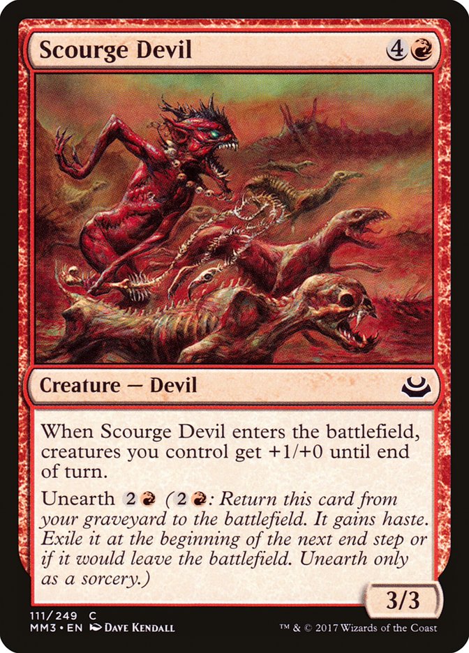 Scourge Devil - [Foil] Modern Masters 2017 (MM3)