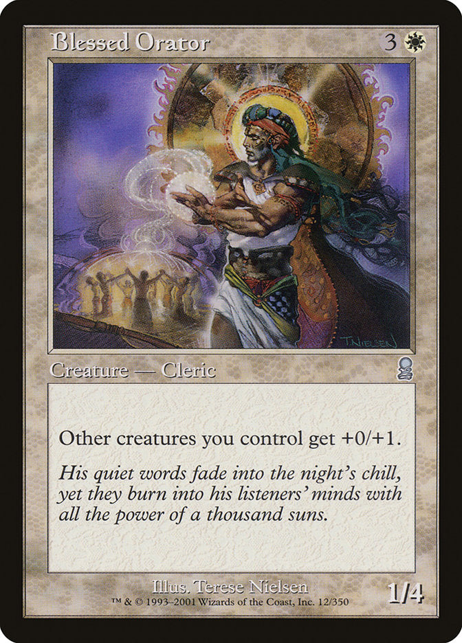 Blessed Orator - [Foil, Retro Frame] Odyssey (ODY)