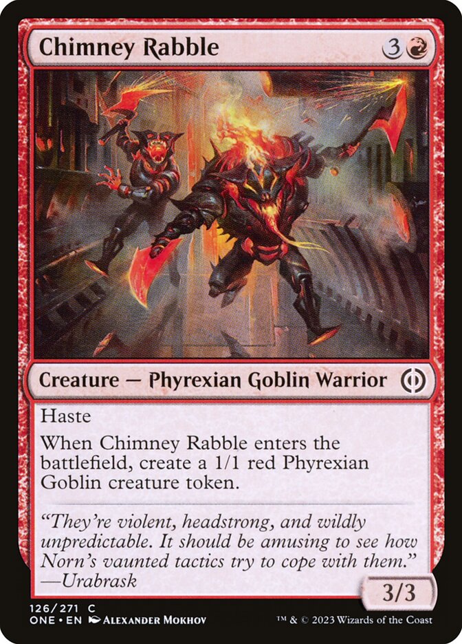 Chimney Rabble - Phyrexia: All Will Be One (ONE)