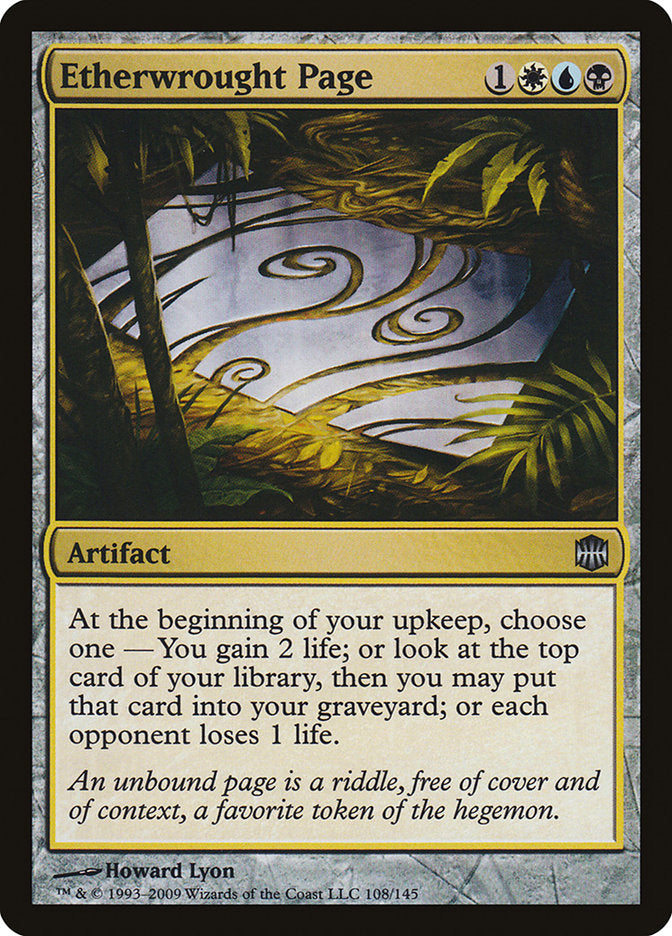 Etherwrought Page - Alara Reborn (ARB)