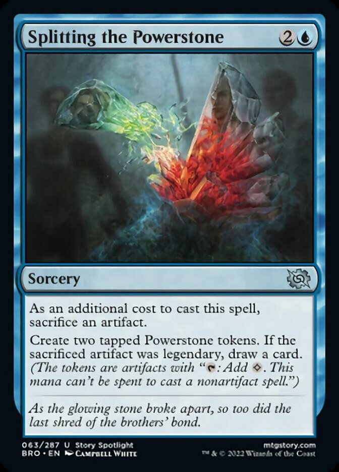 Splitting the Powerstone - The Brothers' War (BRO)