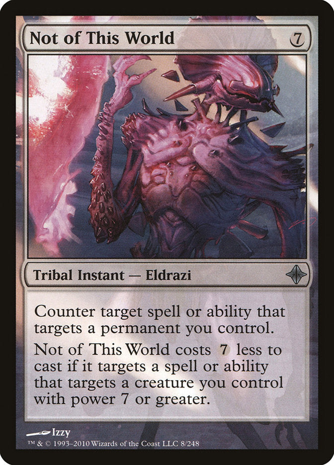 Not of This World - [Foil] Rise of the Eldrazi (ROE)