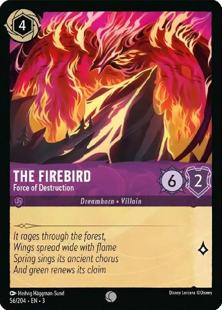 The Firebird - Force of Destruction - [Foil] Into the Inklands (3)
