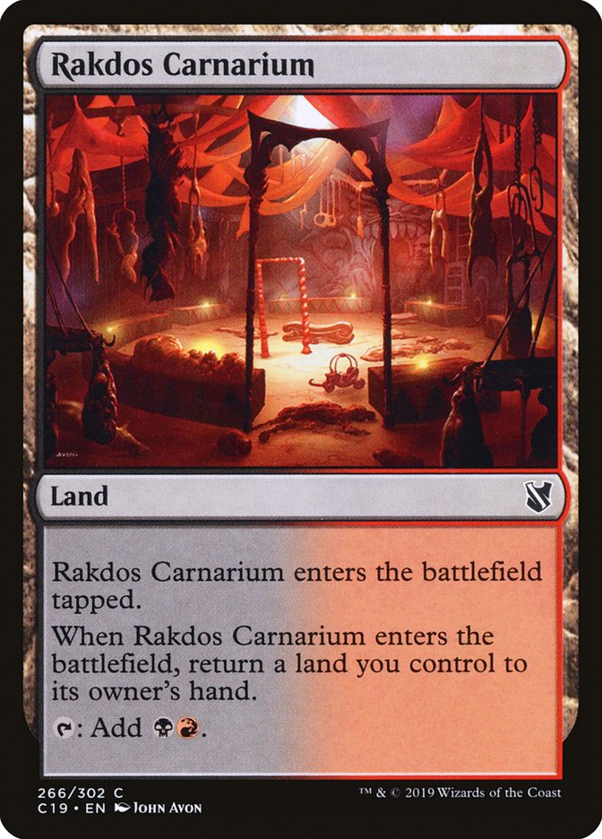 Rakdos Carnarium - Commander 2019 (C19)