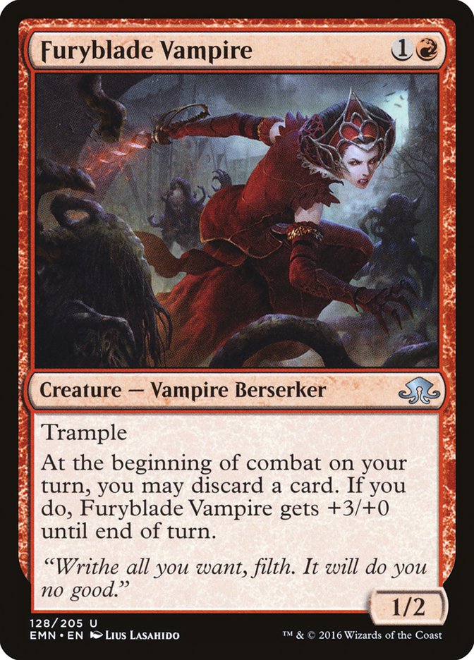 Furyblade Vampire - [Foil] Eldritch Moon (EMN)