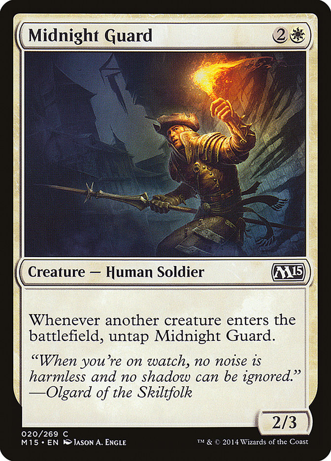 Midnight Guard - [Foil] Magic 2015 (M15)