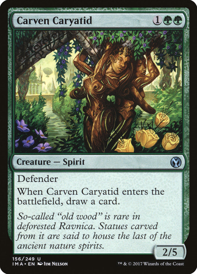 Carven Caryatid - [Foil] Iconic Masters (IMA)
