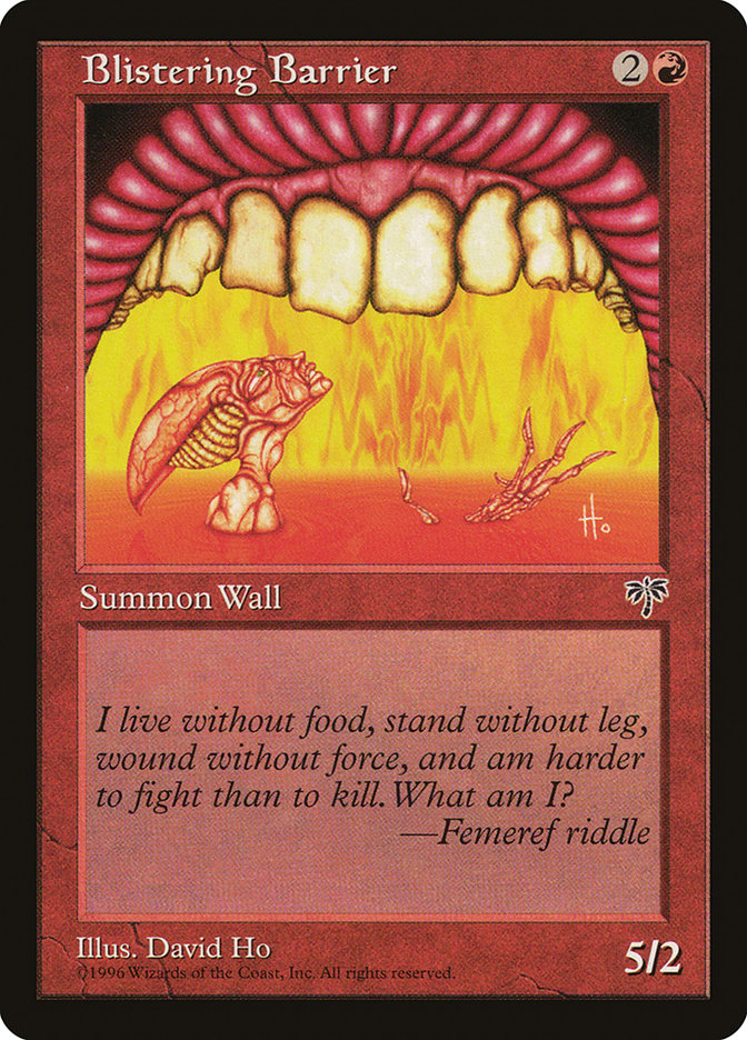 Blistering Barrier - Mirage (MIR)
