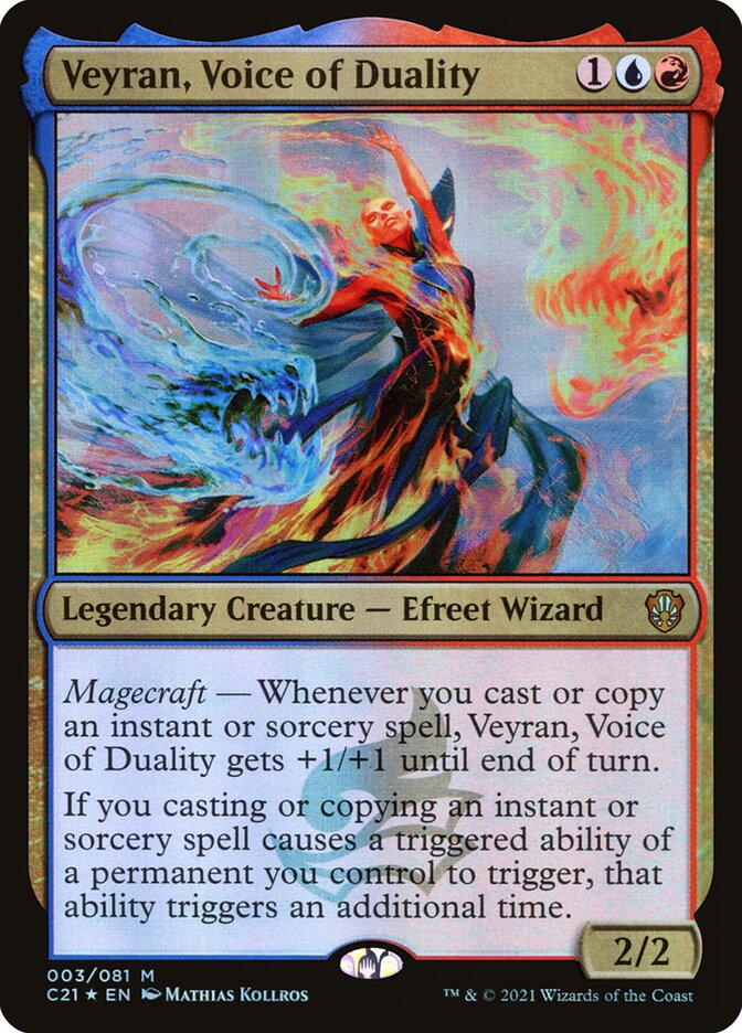 Veyran, Voice of Duality - [Foil] Commander 2021 (C21)