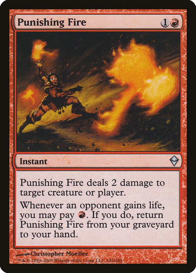 Punishing Fire - [Foil] Zendikar (ZEN)