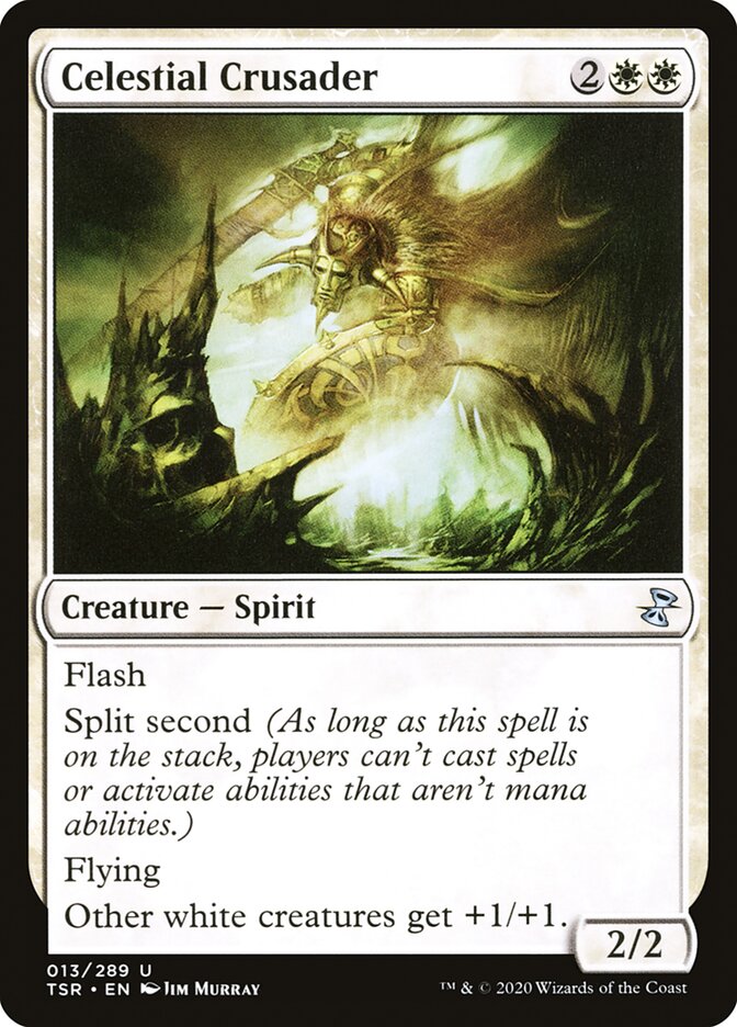 Celestial Crusader - [Foil] Time Spiral Remastered (TSR)