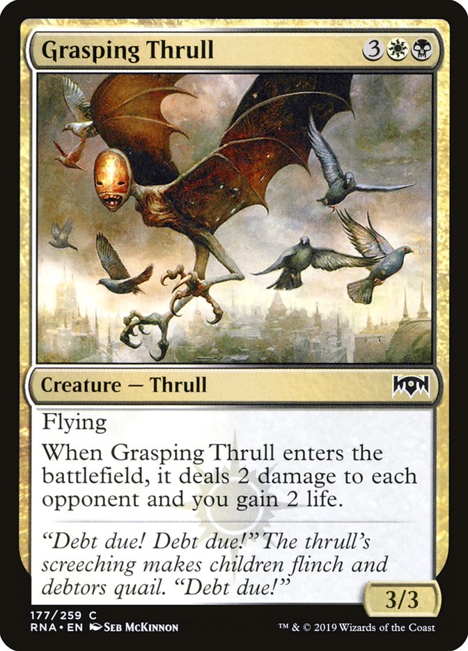 Grasping Thrull - [Foil] Ravnica Allegiance (RNA)