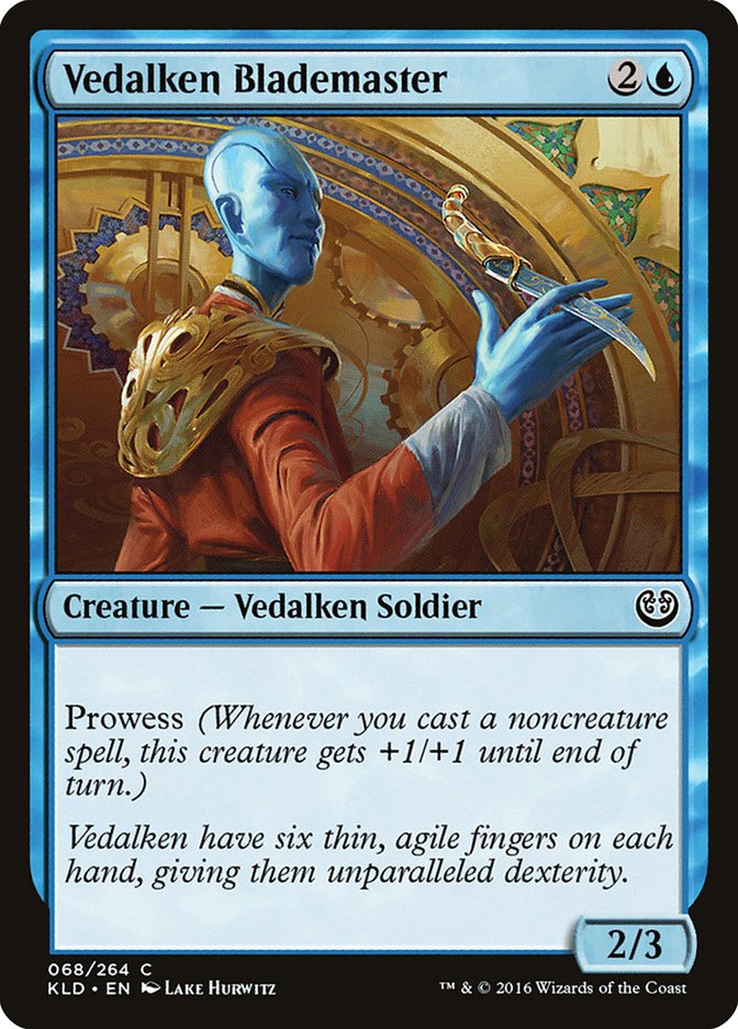 Vedalken Blademaster - [Foil] Kaladesh (KLD)
