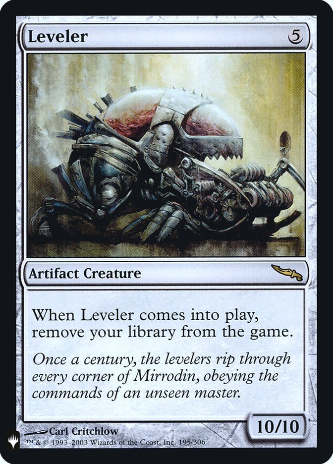 Leveler - [Foil] Mystery Booster Retail Edition Foils (FMB1)