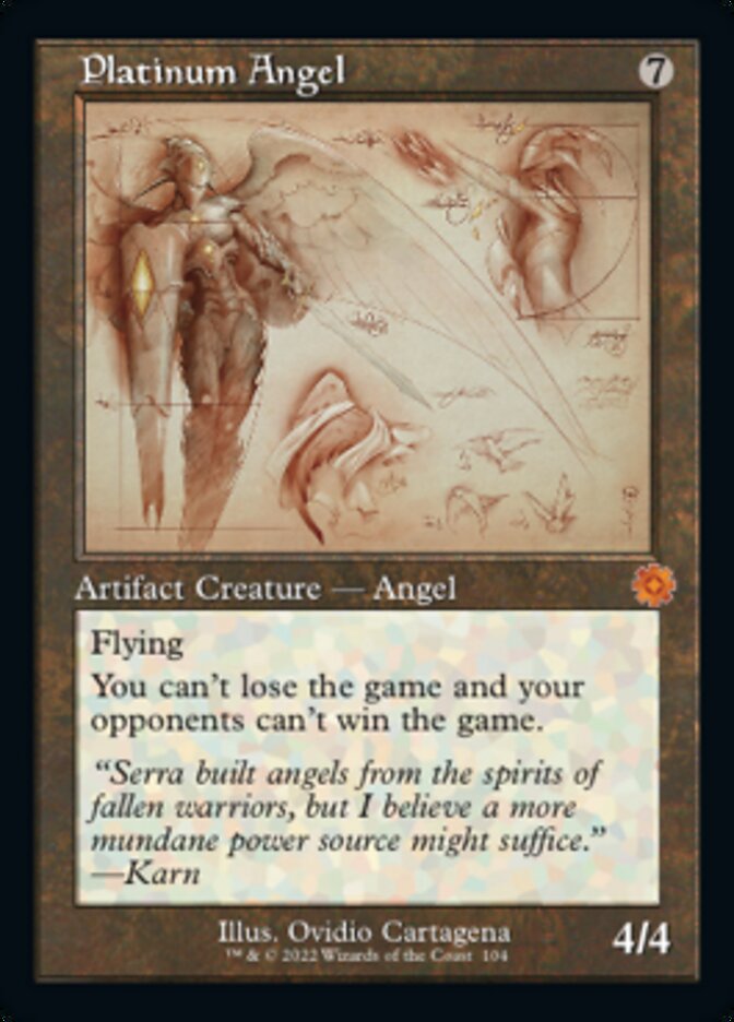 Platinum Angel - [Schematic] The Brothers' War Retro Artifacts (BRR)